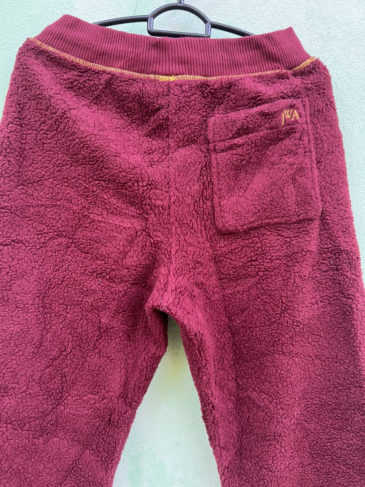JW Anderson Uniqlo x JW Anderson Deep Burgundy Sherpa Fleece Pants Size US 34 / EU 50 - 8 Thumbnail