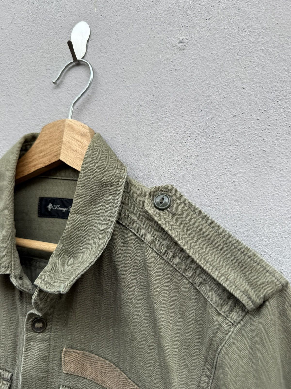 Lounge Lizard Lounge Lizard 60s Military Issued Herringbone Twill Army Size US S / EU 44-46 / 1 - 9 Thumbnail