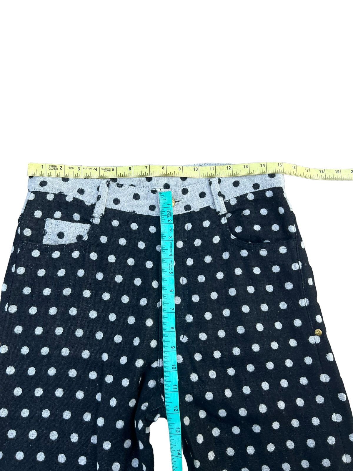 Issey Miyake Issey Miyake Mercibeaucoup All Wool Dots Pant Size US 30 / EU 46 - 3 Thumbnail