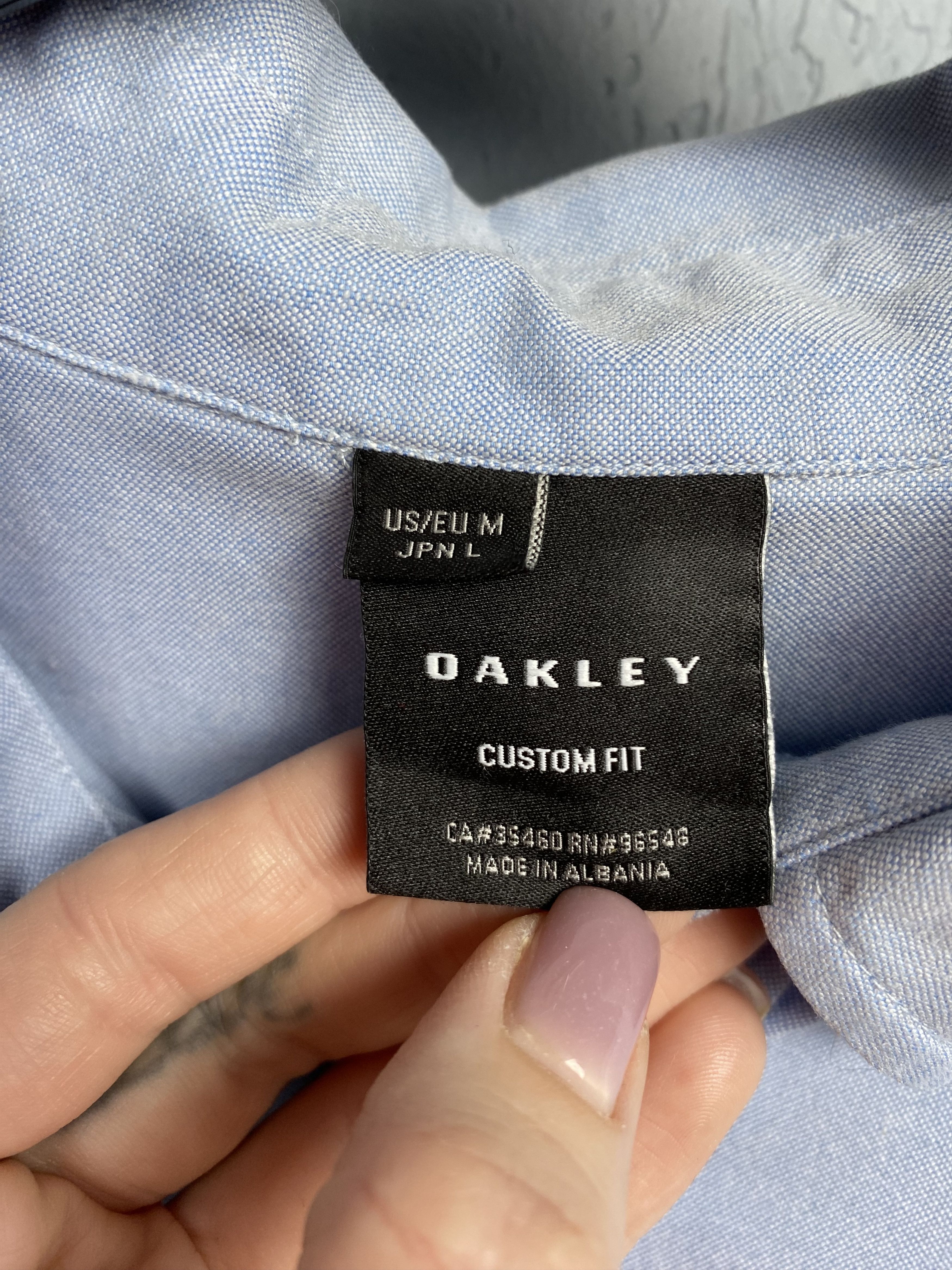 Oakley Oakley Mens Long Sleeve Shirt Size US M / EU 48-50 / 2 - 3 Thumbnail