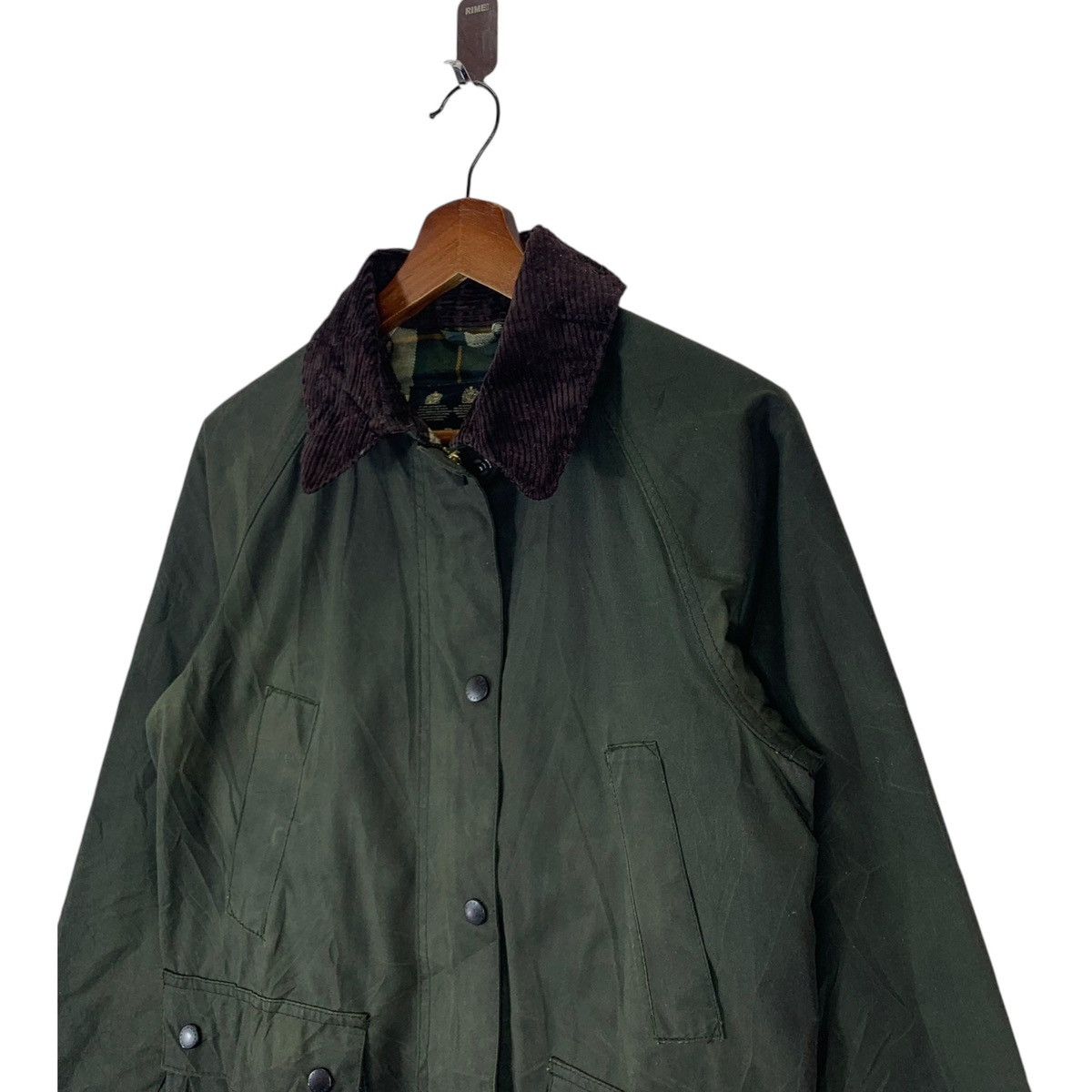 Barbour VINTAGE BARBOUR WEX GREEN JACKET Size S / US 4 / IT 40 - 3 Thumbnail