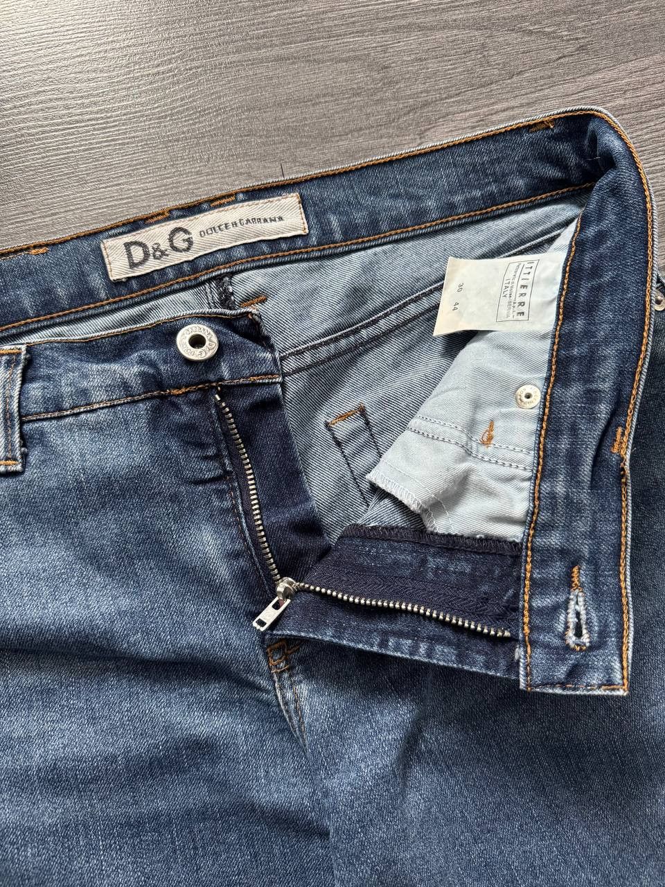 Dolce & Gabbana Vintage Dolce & Gabbana Flared Low-Rice Bootcut Jeans Y2K Size 30" / US 8 / IT 44 - 9 Thumbnail