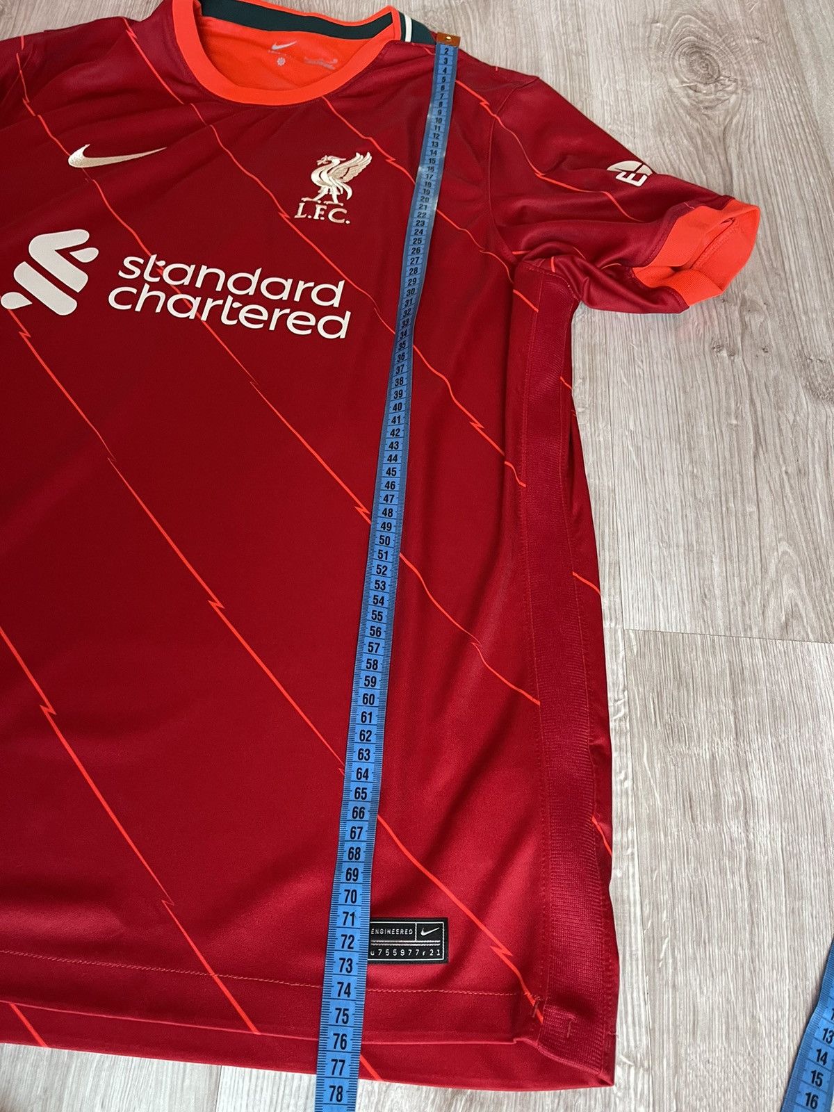 Nike 2021-2022 Liverpool Home Shirt Football Jersey Red Kit Sz XL Size US XL / EU 56 / 4 - 11 Thumbnail
