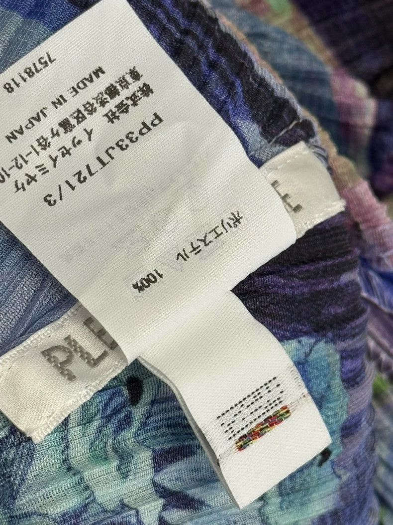 Issey Miyake Issey Miyake size:3 Blue Zoo Aurora Jungle Series Pleated Size S / US 4 / IT 40 - 4 Thumbnail