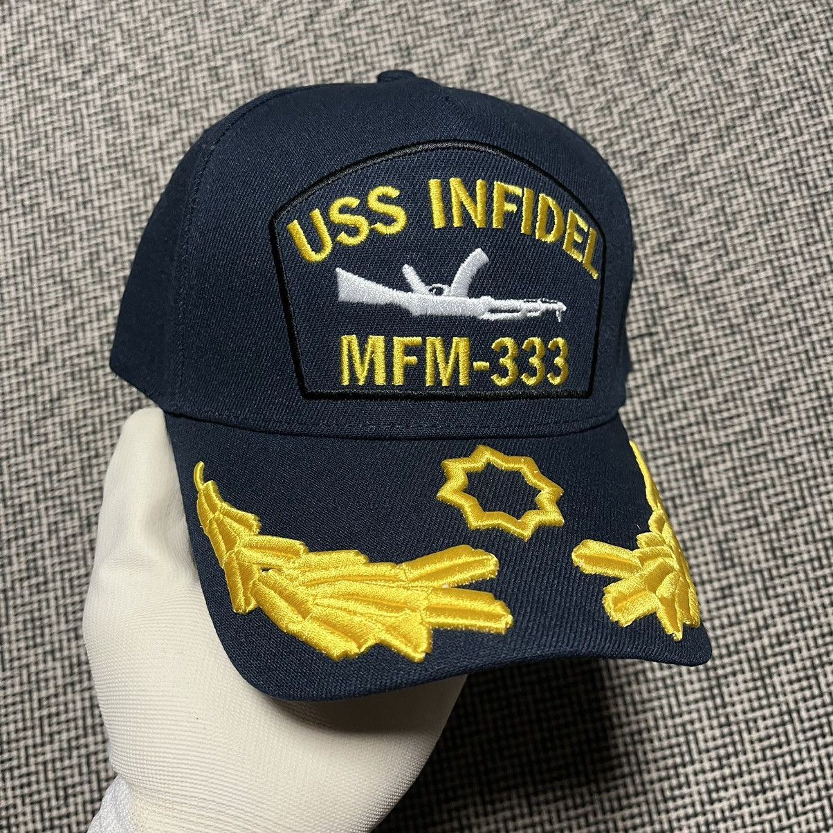 Streetwear × murd333r.fm Murd333R.Fm AK-47 Navy USS Infidel Hat | Grailed