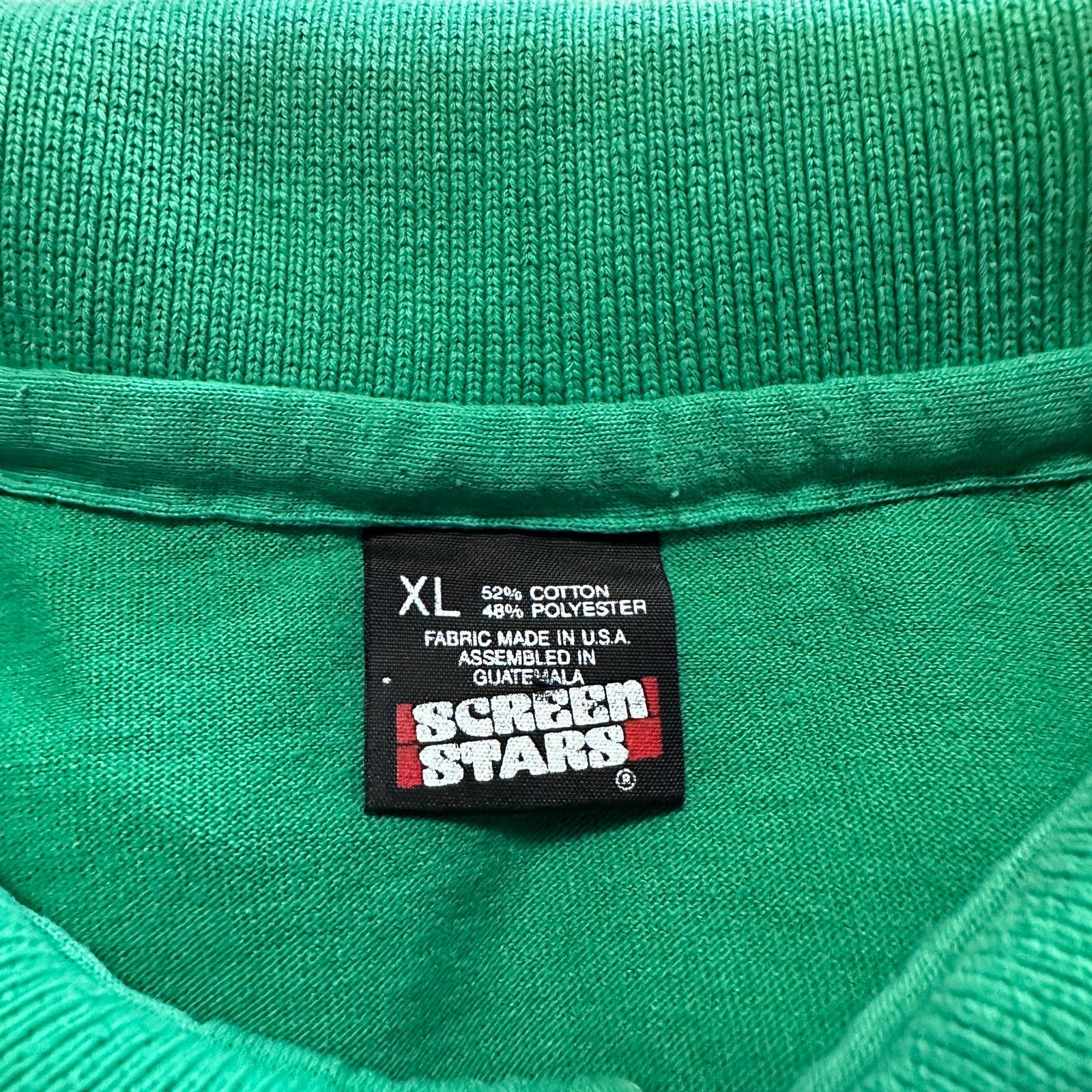 Vintage Vintage 80s green short sleeve polo Size US XL / EU 56 / 4 - 4 Thumbnail