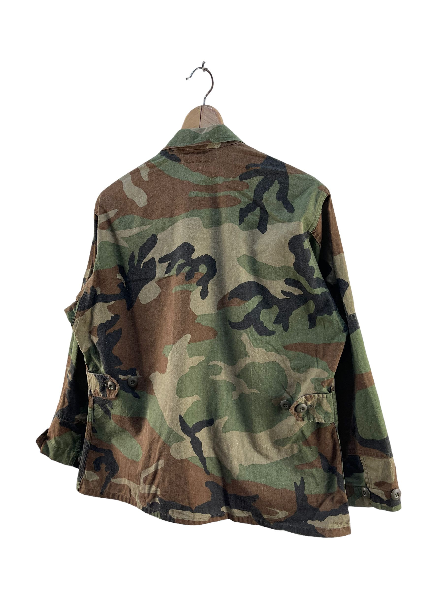 Other Vintage Woodland Camouflage Pattern Coat Combat Jacket Size US XXS / EU 40 - 7 Thumbnail