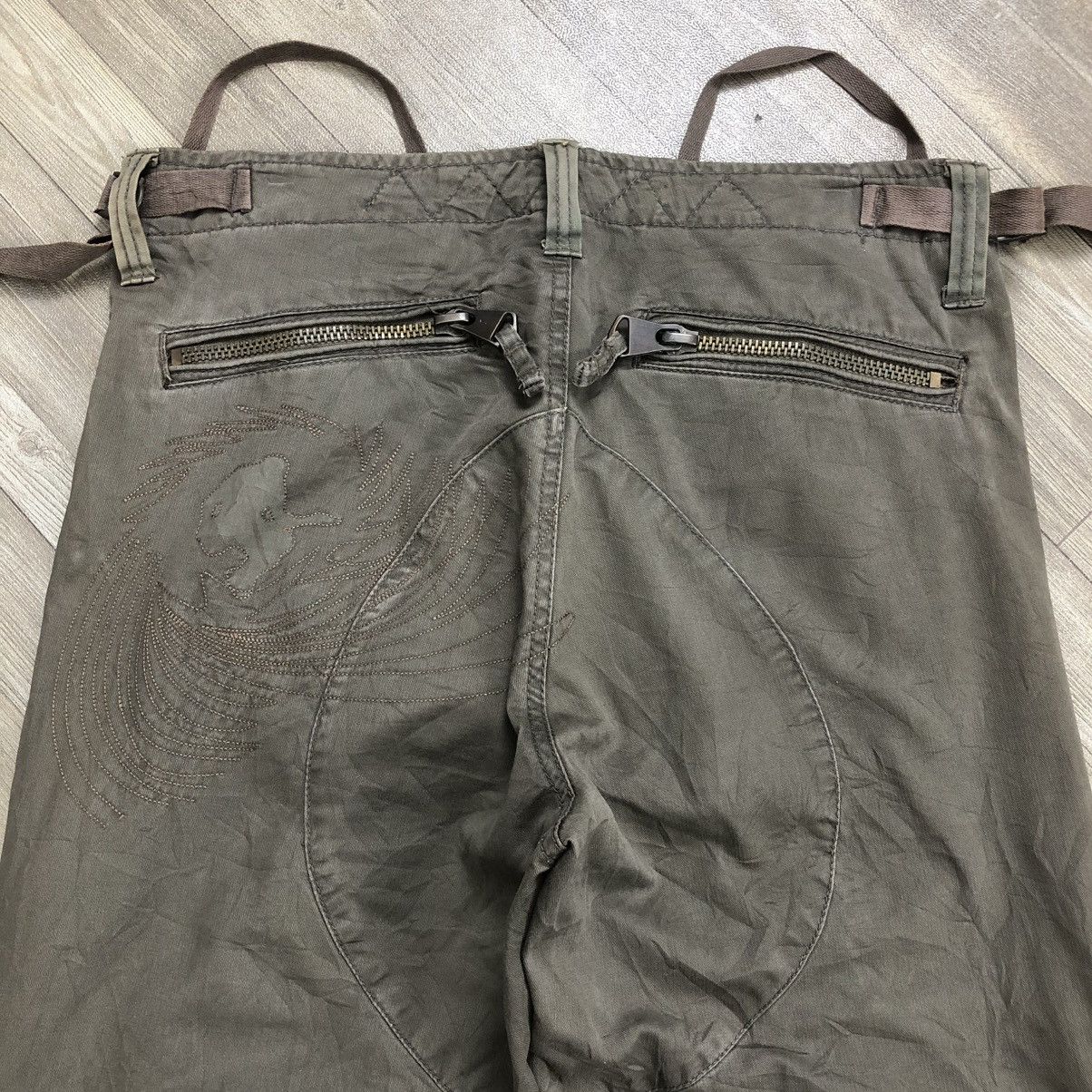 If Six Was Nine × Japanese Brand 2000s Alcott Bondage Cargo Multipocket Pants Y2K Lgb Goa Size US 32 / EU 48 - 17 Thumbnail