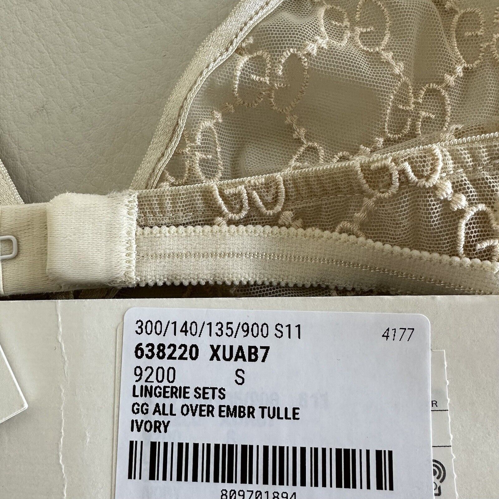 Gucci NWT Gucci Nude Lingerie Set Size S Light Beige 100% Authenti Size S / US 4 / IT 40 - 7 Thumbnail