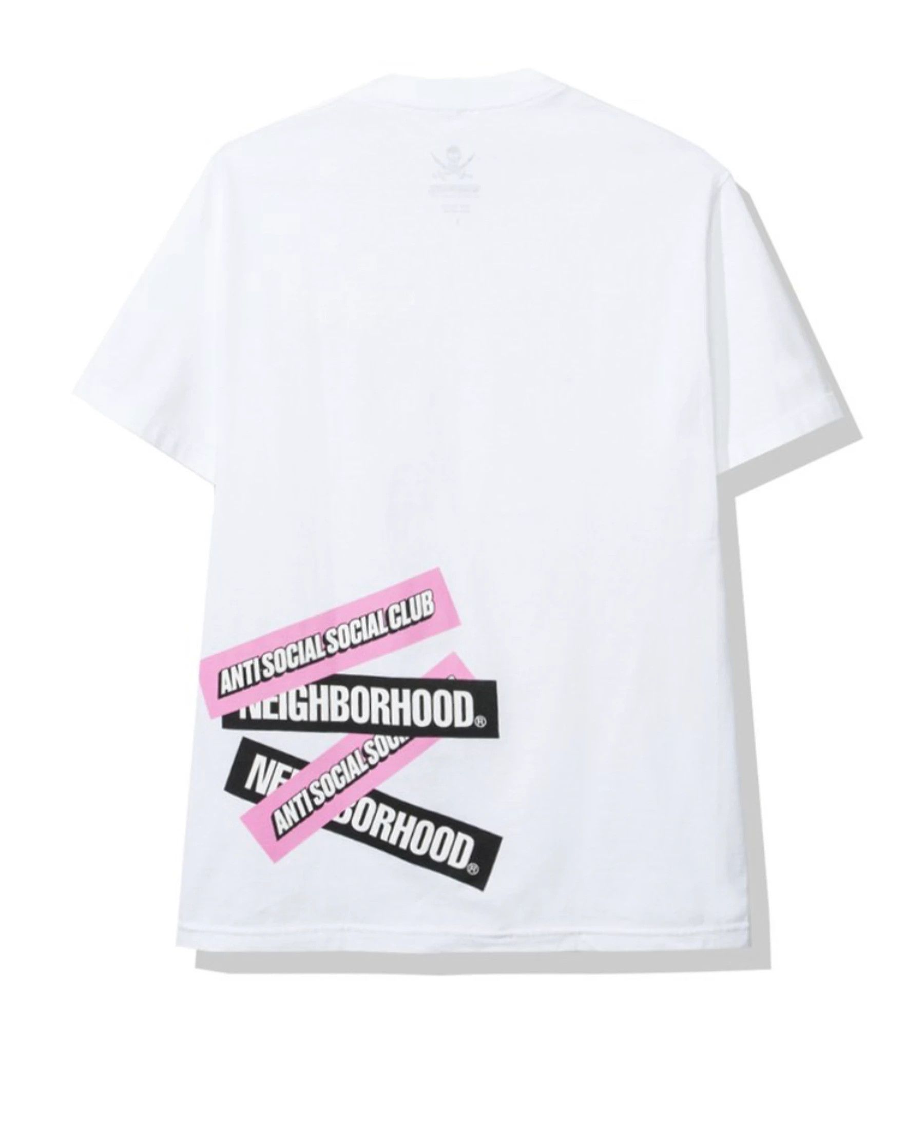 Anti Social Social Club × Neighborhood DS ASSC x NHBD BOX Logo Stuck on You Black Tee FTP BAPE KITH Size US XL / EU 56 / 4 - 6 Thumbnail