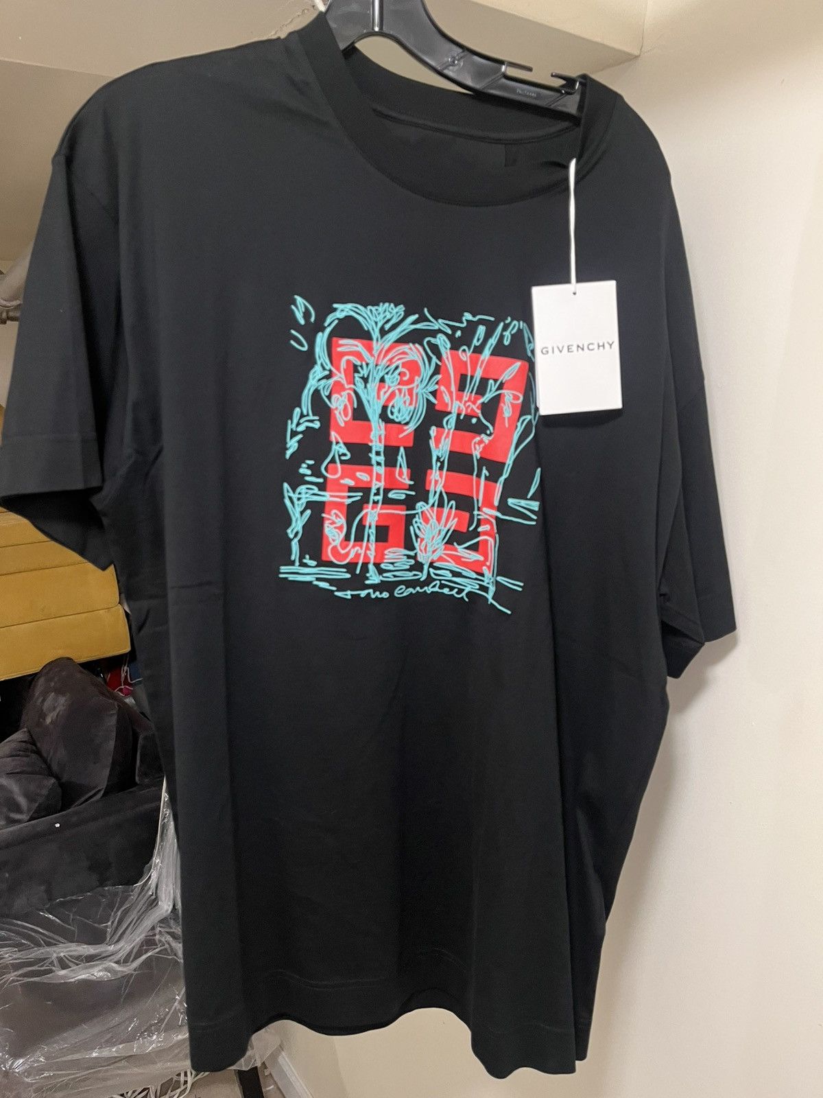 Givenchy Givenchy Logo T-Shirt Sz XL Size US XL / EU 56 / 4 - 1 Thumbnail