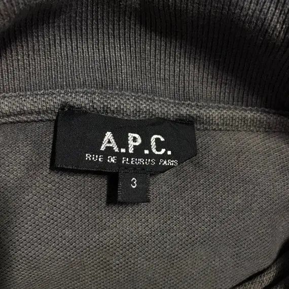 A.P.C. Vtg A.P.C RUE De FLEURUS PARIS Polo Tee Shirt Minimalist Size US M / EU 48-50 / 2 - 4 Thumbnail