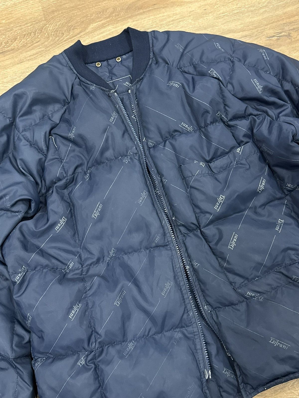 Vintage Vintage Difrani Quilted Winter Puffer Jacket Size US M / EU 48-50 / 2 - 3 Thumbnail
