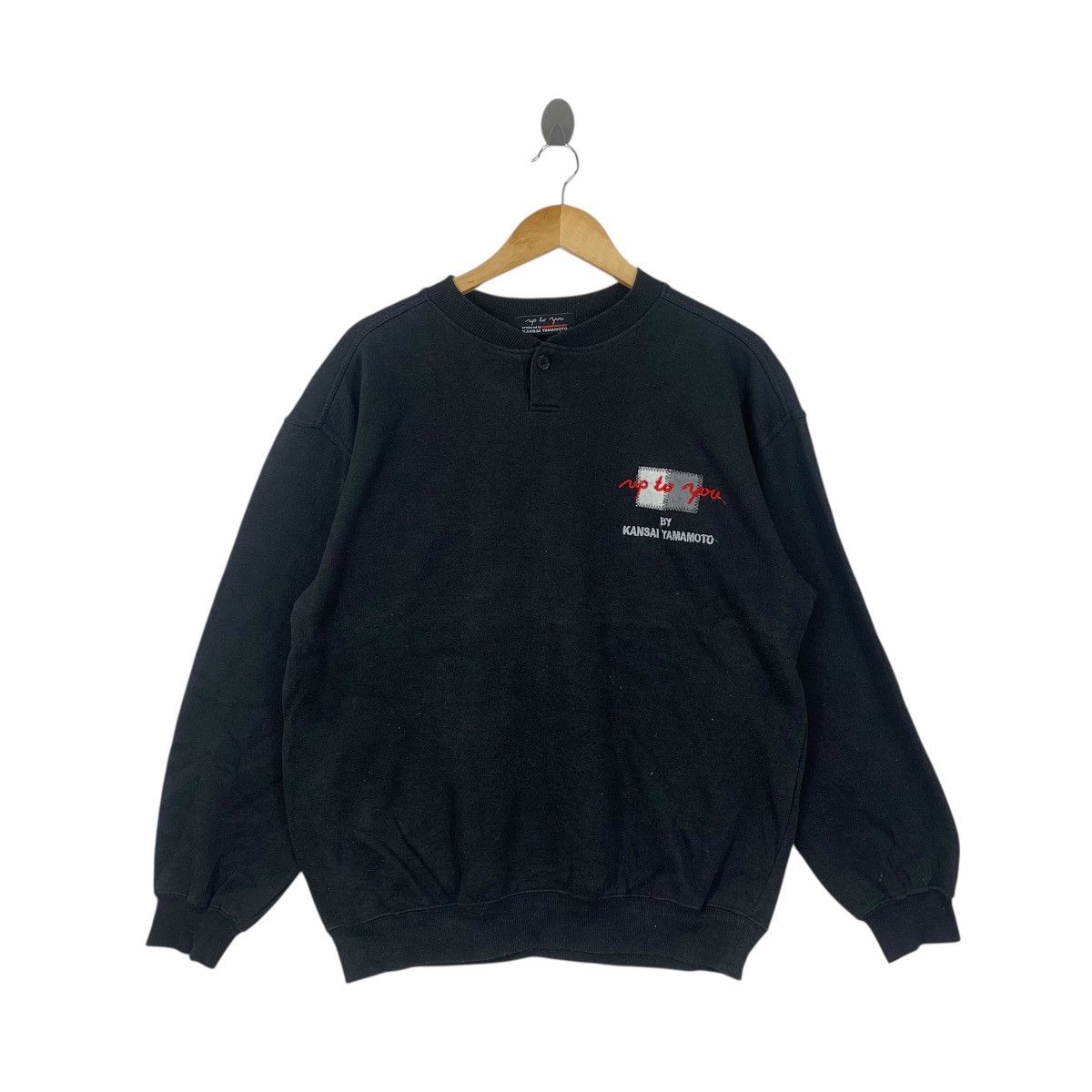 Kansai Yamamoto Vintage KANSAI YAMAMOTO Up To You Collection Henley Size L / US 10 / IT 46 - 3 Thumbnail