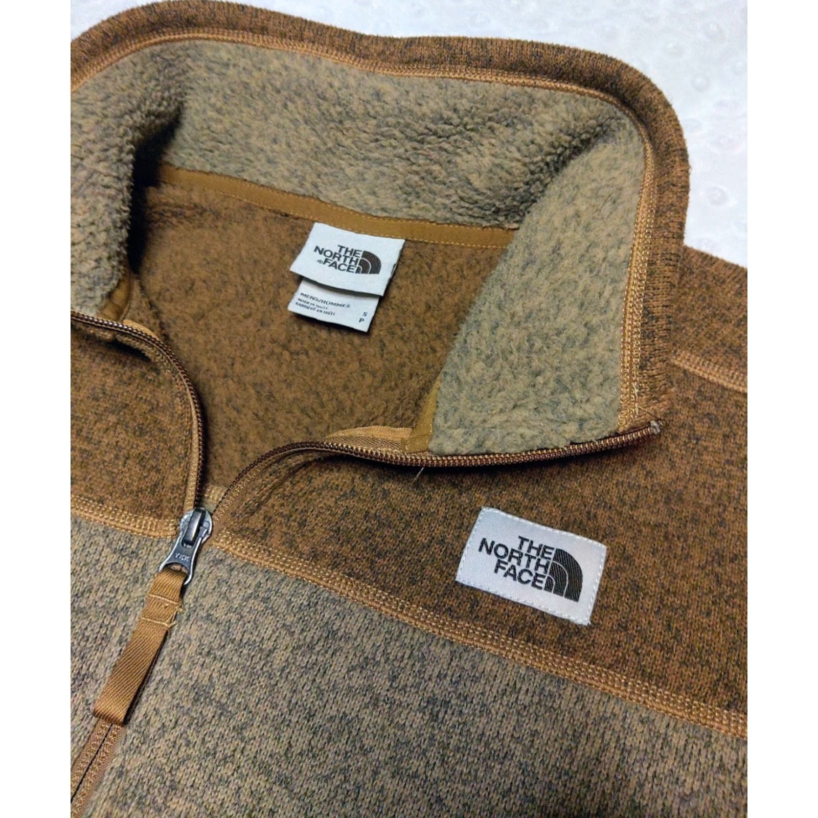 The North Face The North Face Gordon Lyons 1/4 Zip Top Brown Tan Men’s Small Pullover Windbreaker Logo Zipper Regular Size US S / EU 44-46 / 1 - 5 Thumbnail