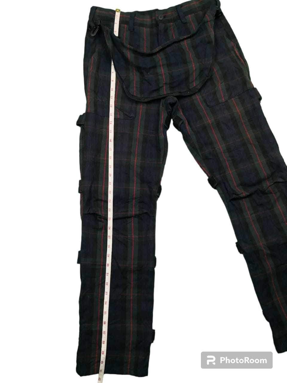 20471120 🔥MILKBOY GREEN TARTAN BONDAGE PANTS Size US 31 - 4 Thumbnail