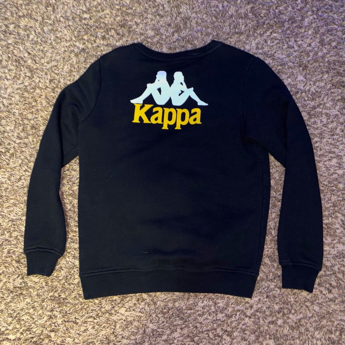 Kappa Kappa Sweatshirt Black/Yellow Size M Size US M / EU 48-50 / 2 - 1 Thumbnail