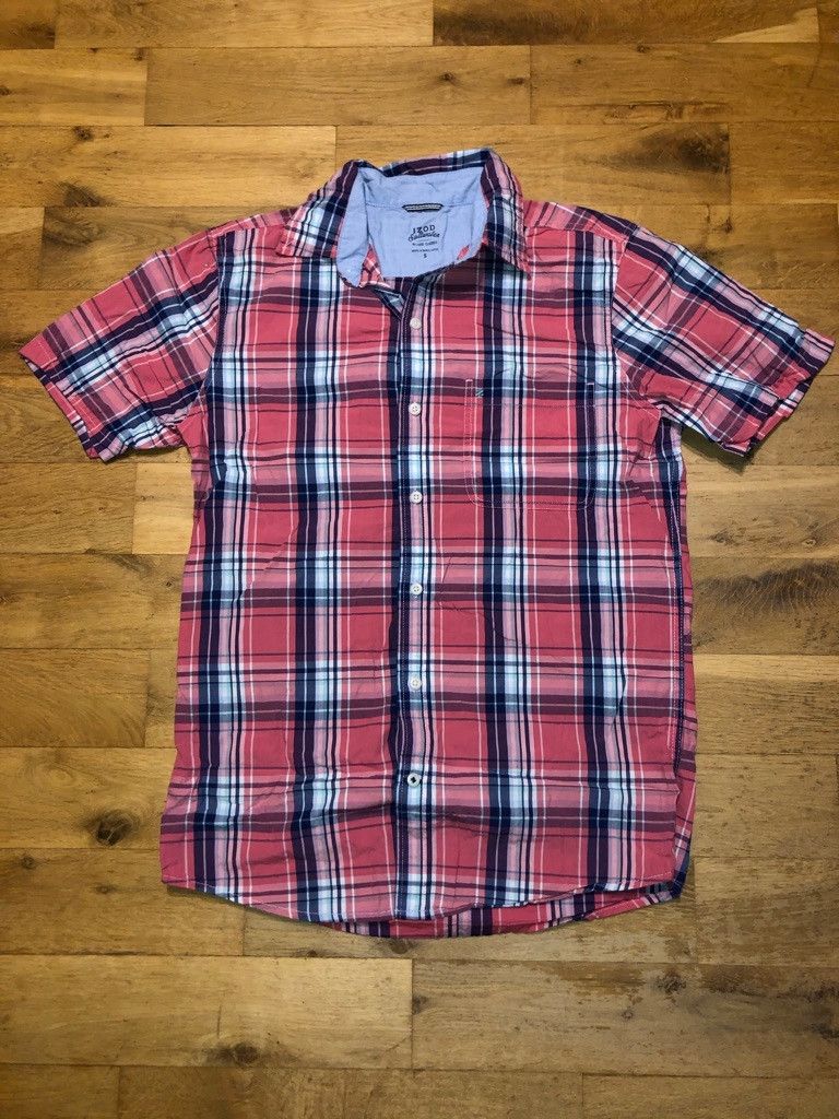 Izod IZOD SALTWATER MEN'S CHECK COTTON SHIRT Size S Size US S / EU 44-46 / 1 - 1 Thumbnail