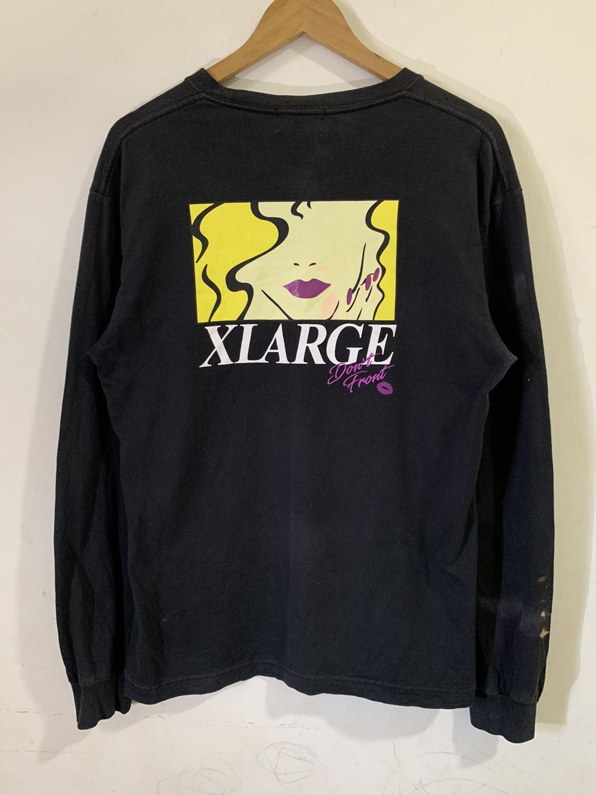 Xlarge Xlarge Don't Front Sun Faded Long Sleeve Tee Size US M / EU 48-50 / 2 - 1 Thumbnail