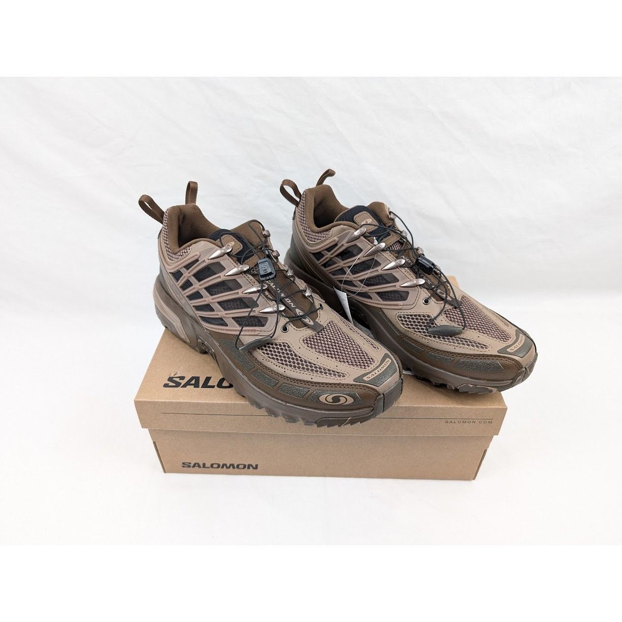 Salomon o1rshd1 Men's "Acs Pro Desert" Sneakers in Brown Size US 11.5 / EU 44-45 - 20 Thumbnail