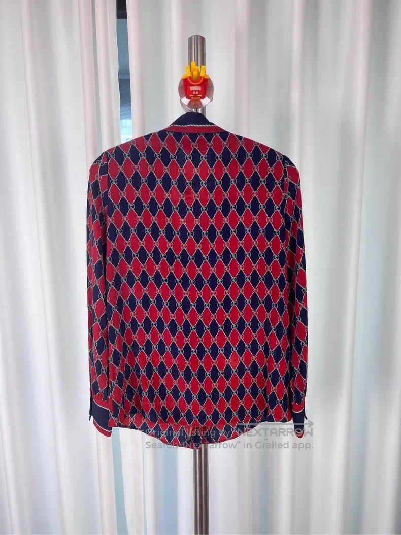 Gucci Gucci GG printed diamond long-sleeved sunscreen shirt Size XS / US 0-2 / IT 36-38 - 2 Thumbnail