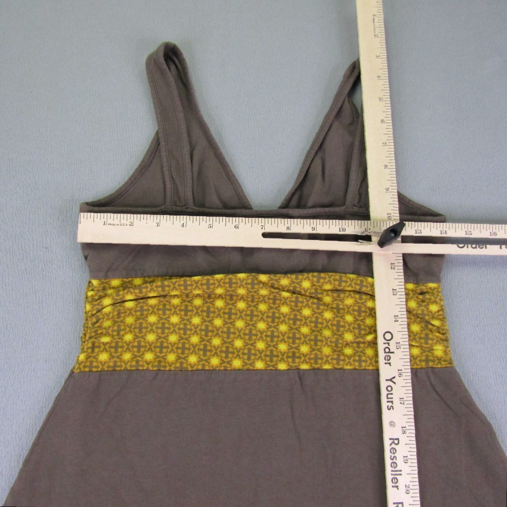 Patagonia Patagonia Dress Womens Medium Brown Gold Margot Sleeveless Tank Top Organic Sun Dress Casual Sundress A-Line Knit Size M / US 6-8 / IT 42-44 - 4 Thumbnail