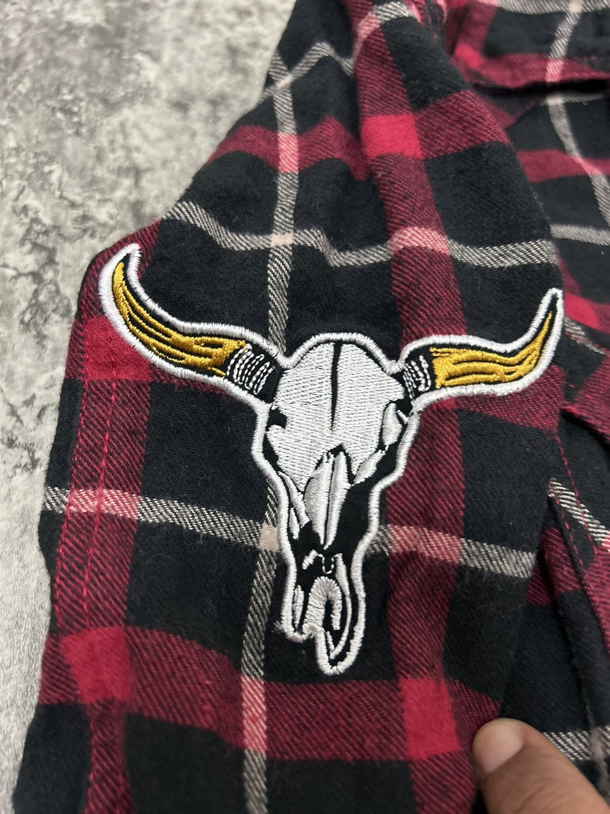 Hysteric Glamour Geronimo Pendant Goro’s Flannel Button Shirt Size US L / EU 52-54 / 3 - 6 Thumbnail