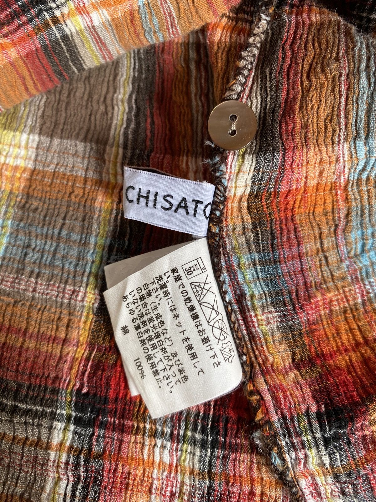 Tsumori Chisato TSUMORI CHISATO Vibrant Orange Statement Shirt. Size XS / US 0-2 / IT 36-38 - 6 Thumbnail