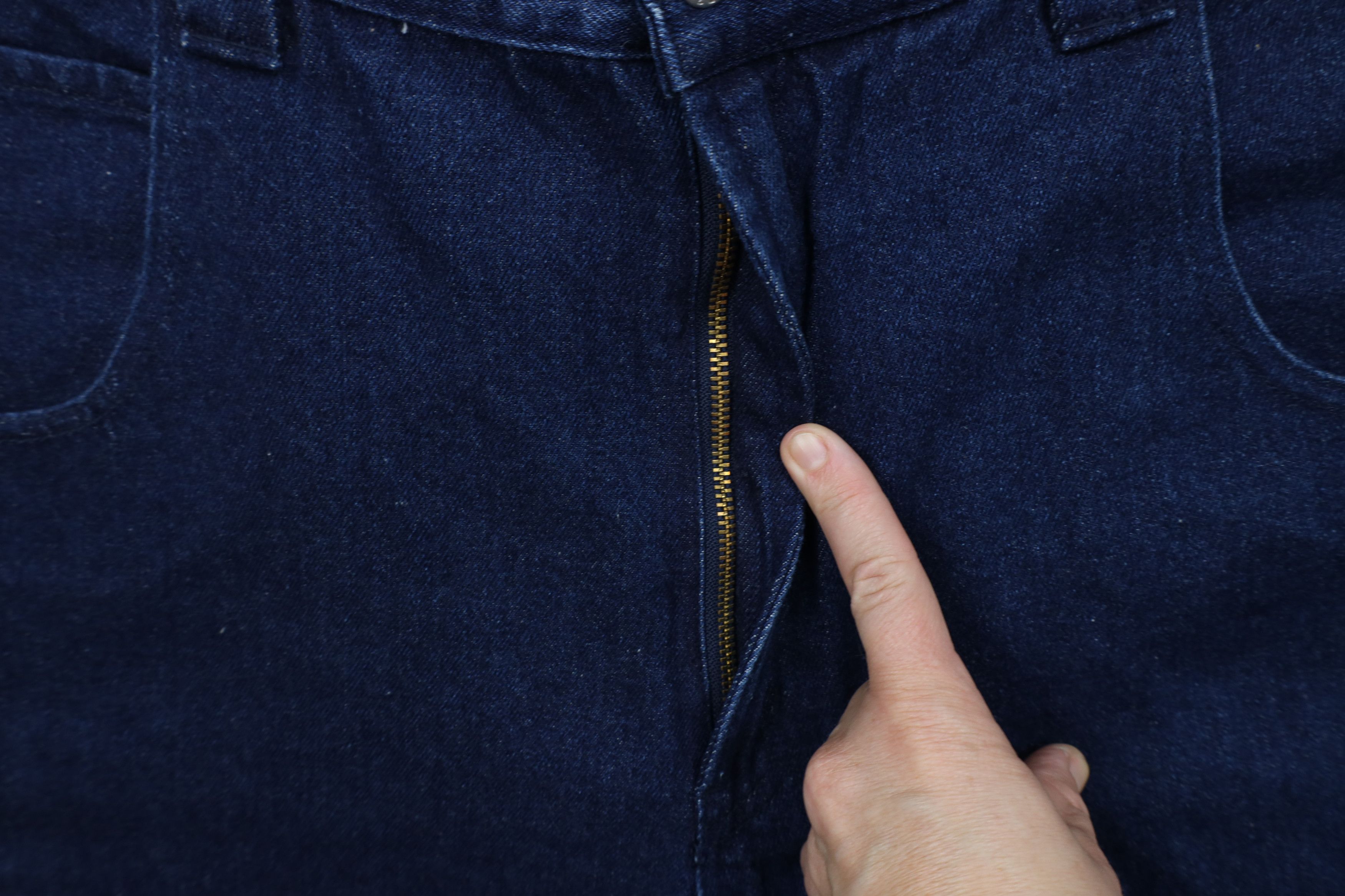 Vintage Deadstock Vintage 90s Streetwear Fit Denim Jean Shorts Blue Size US 40 / EU 56 - 6 Thumbnail