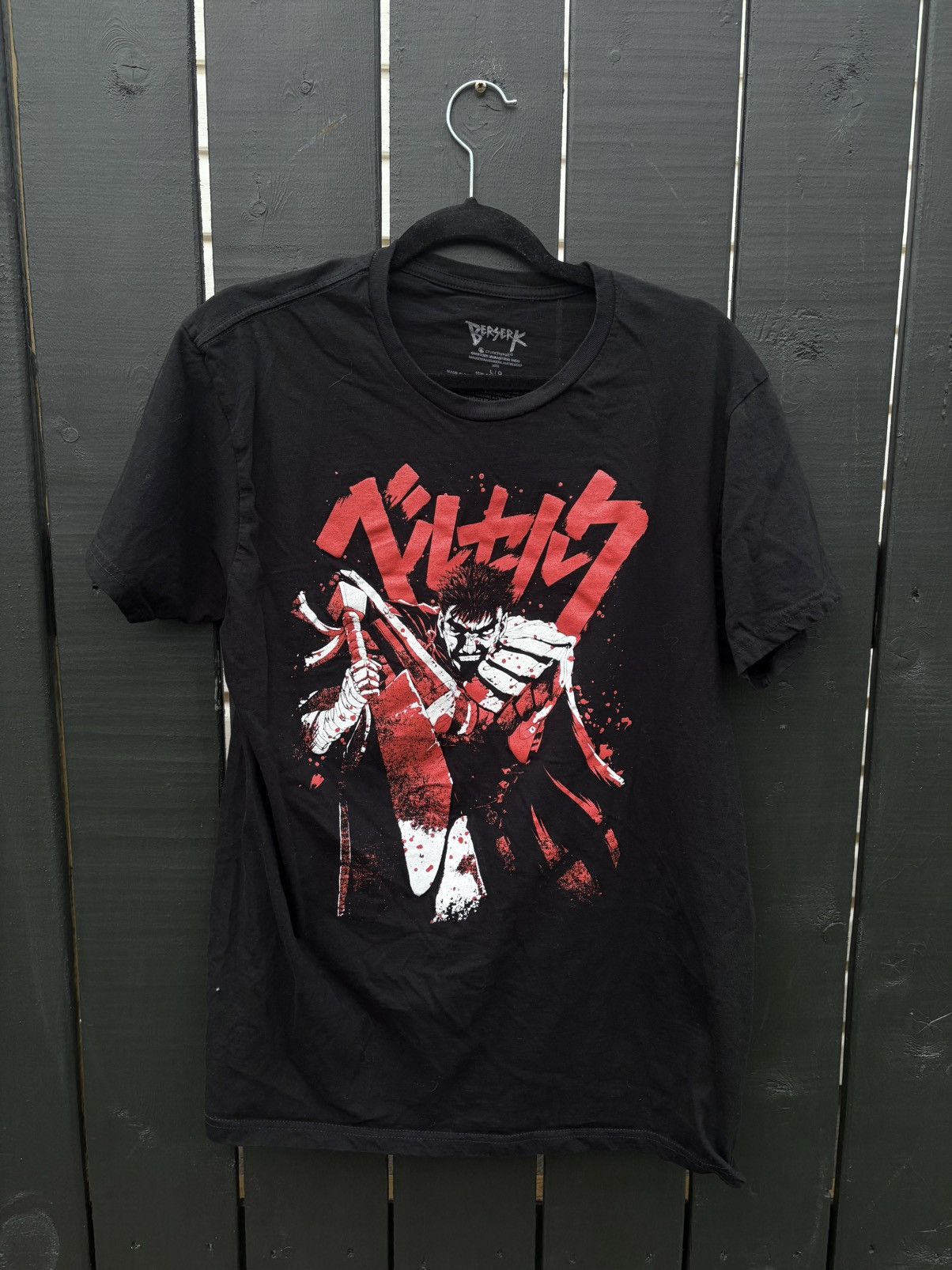 Anime Vintage Streetwear Hype Berzerk Anime TV Show T-shirt Size US L / EU 52-54 / 3 - 1 Thumbnail