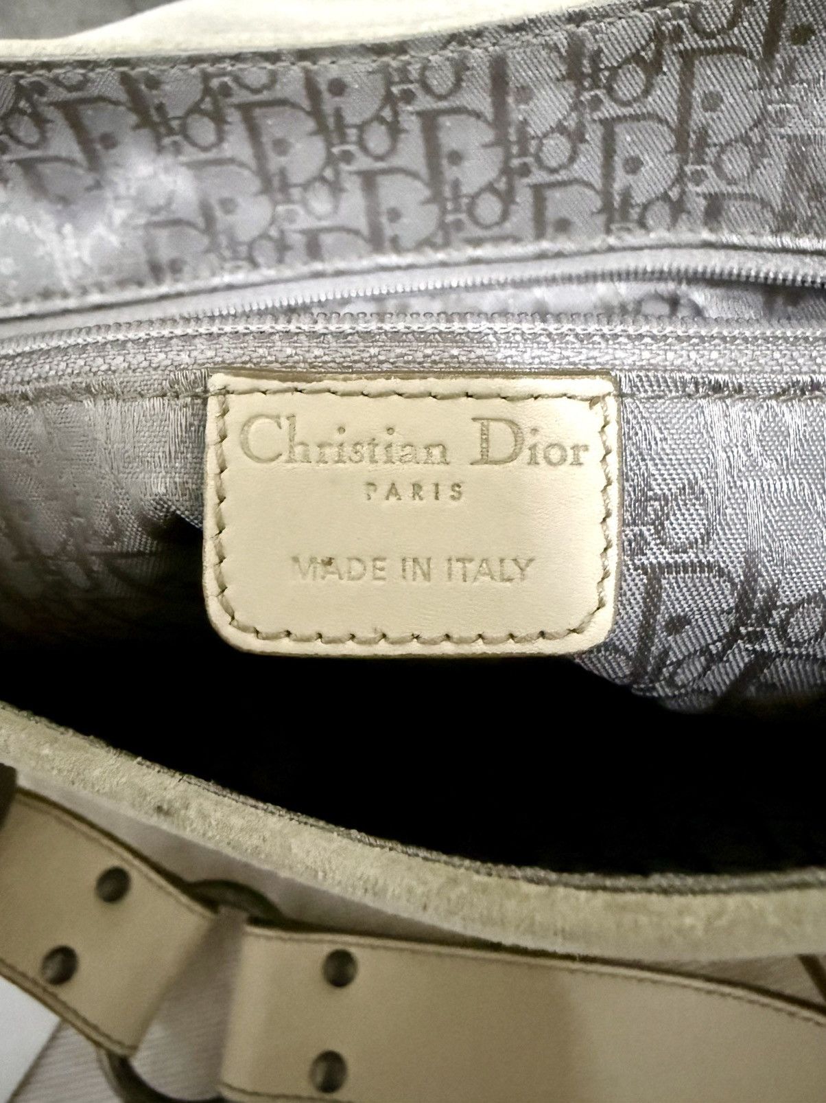Dior 2005 Christian Dior Gaucho Saddle Bag John Galliano era Size ONE SIZE - 12 Thumbnail
