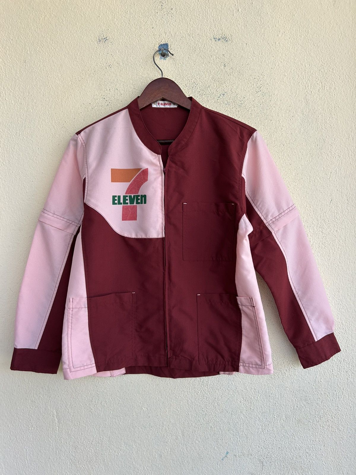 Uniform Wares Combo Sale 3 Pcs 7 Eleven Zip Up Shirts Size US S / EU 44-46 / 1 - 12 Thumbnail