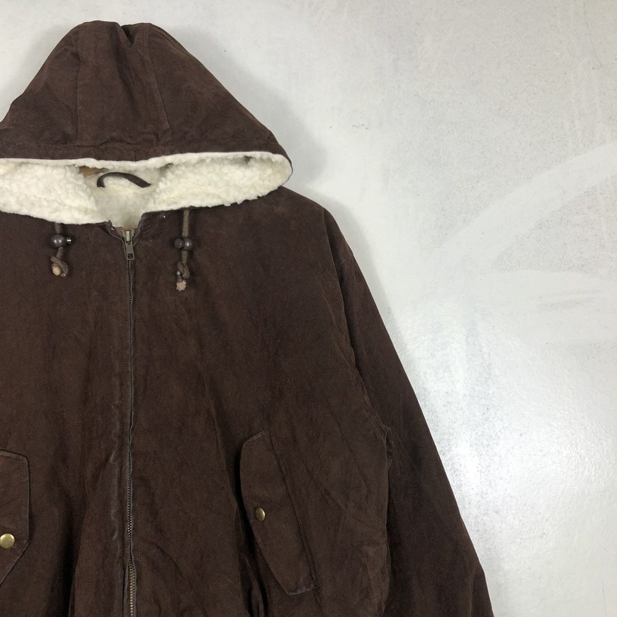Japanese Brand 📌VINTAGE BIKER BOMBER JACKET PASSAGE CLUB ISSEY MIYAKE Size US M / EU 48-50 / 2 - 8 Thumbnail