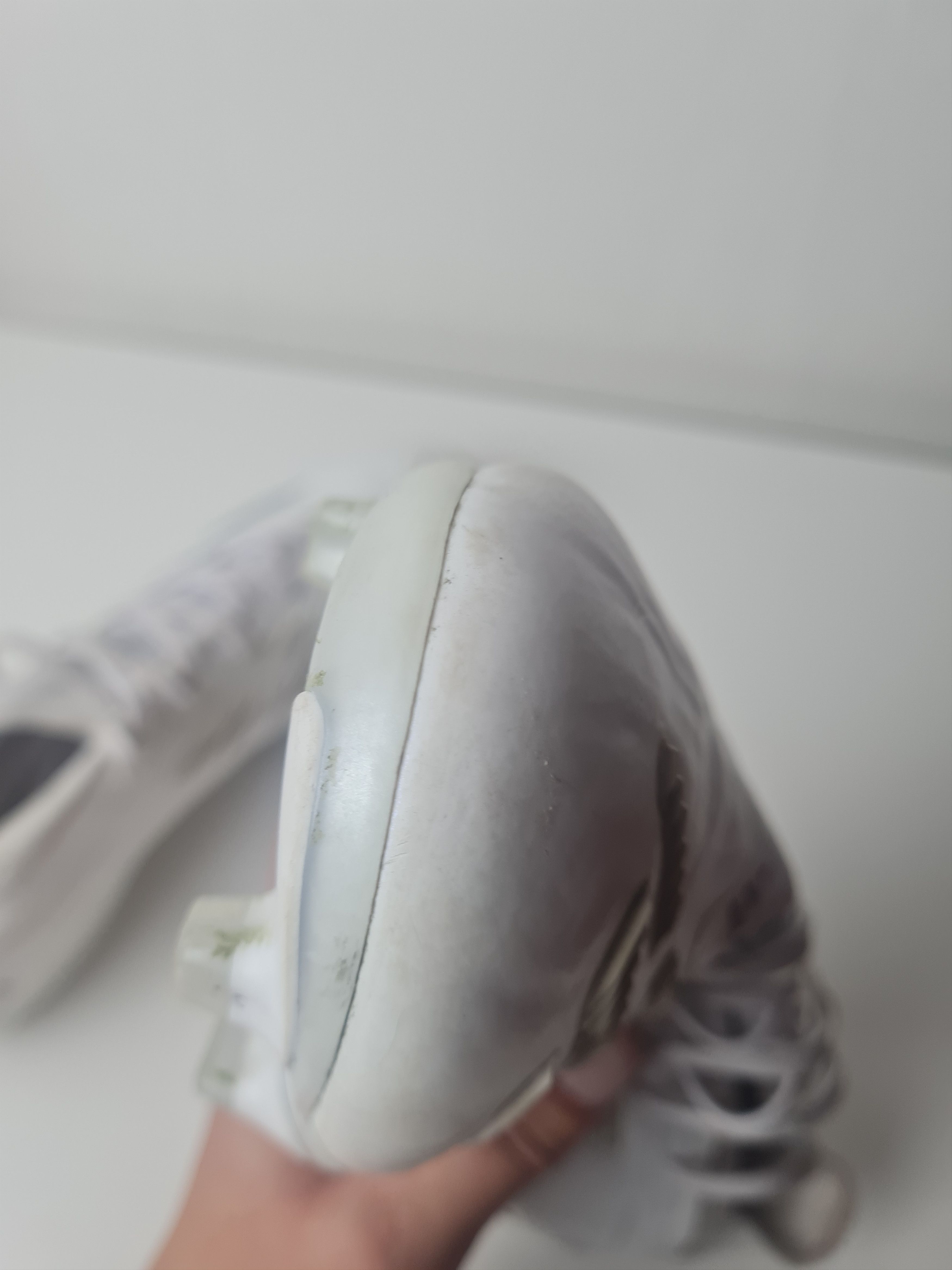 Adidas Football Soccer Adidas PREDATOR Pro FG Cleats White Silver Size US 12.5 / EU 45-46 - 14 Thumbnail