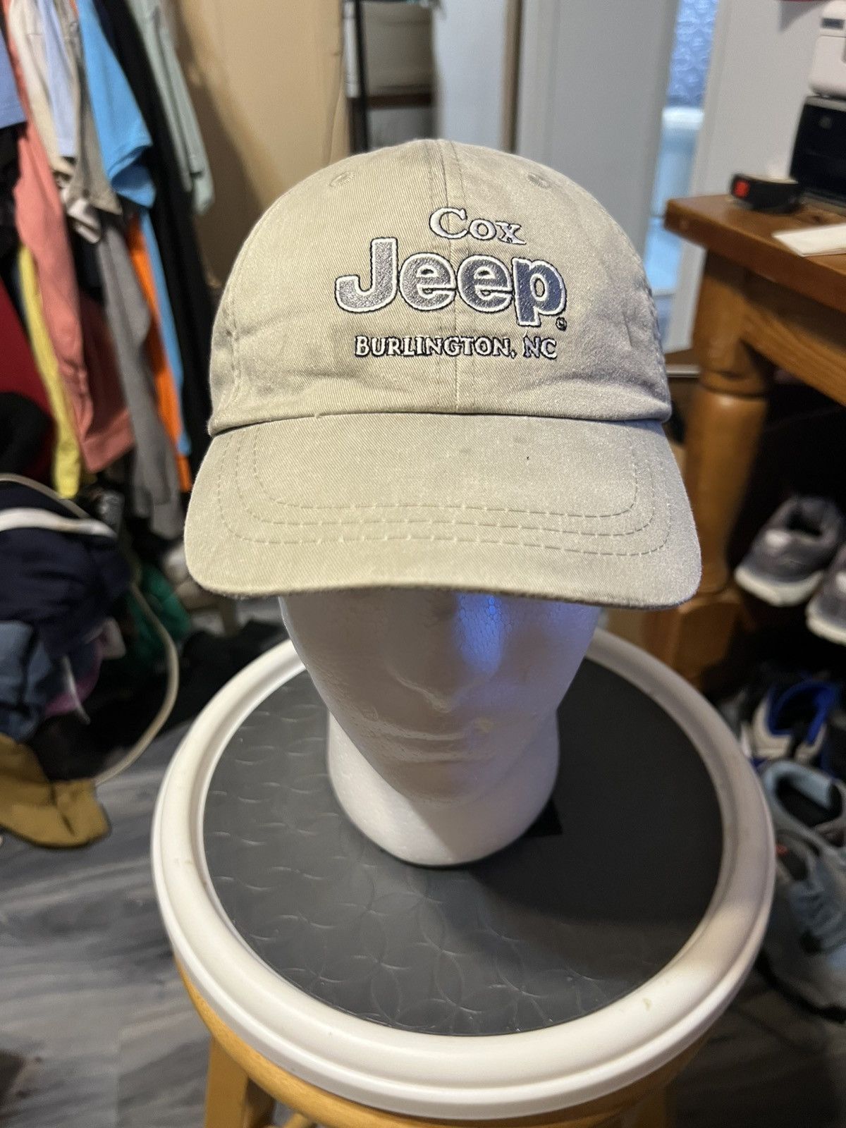 Adams Vintage Adam’s Cox Jeep Adjustable Hat Size ONE SIZE - 1 Thumbnail