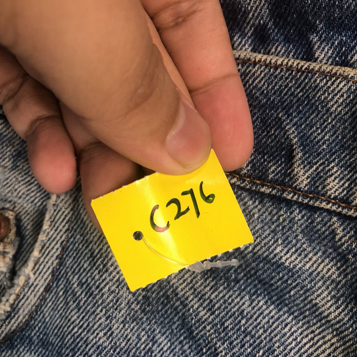 Levi's DL Levis Blue Denim Pants #C276 Size US 32 / EU 48 - 9 Thumbnail