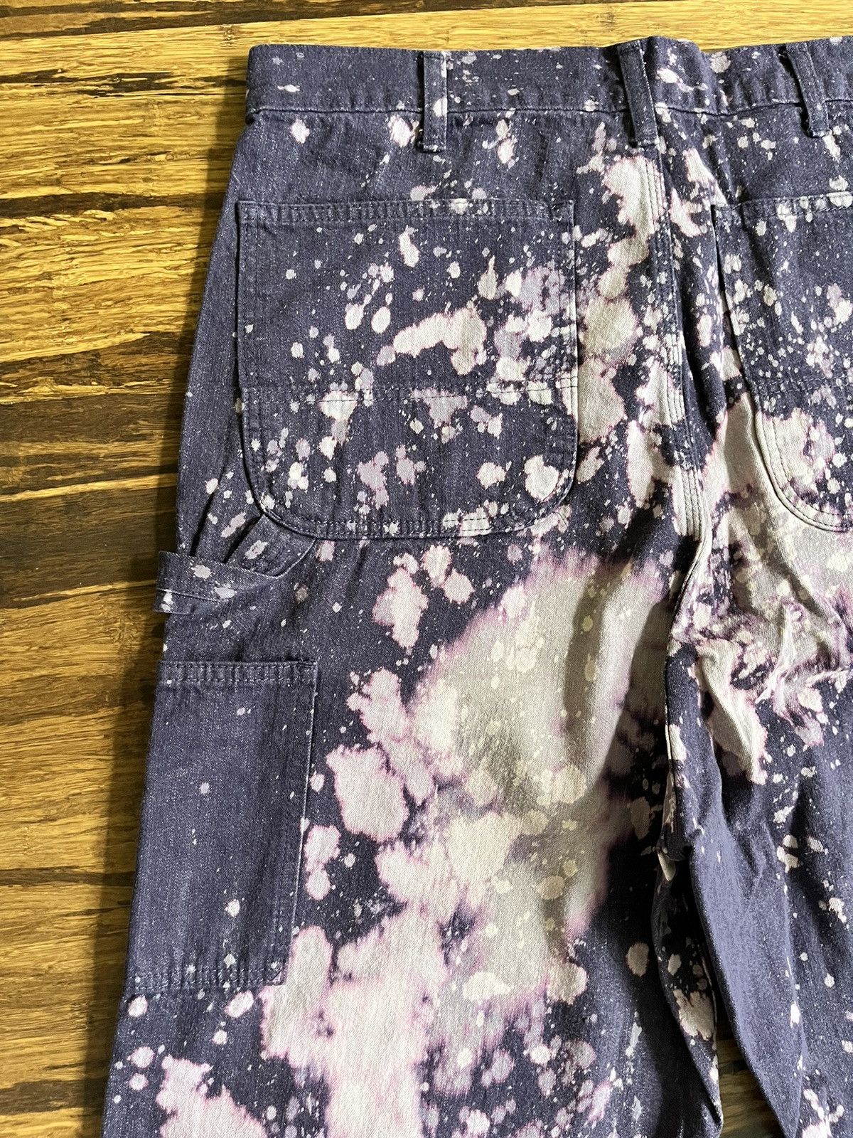 Nepenthes NEPENTHES PURPLE BLEACHED CARPENTER PANT Size US 34 / EU 50 - 5 Thumbnail