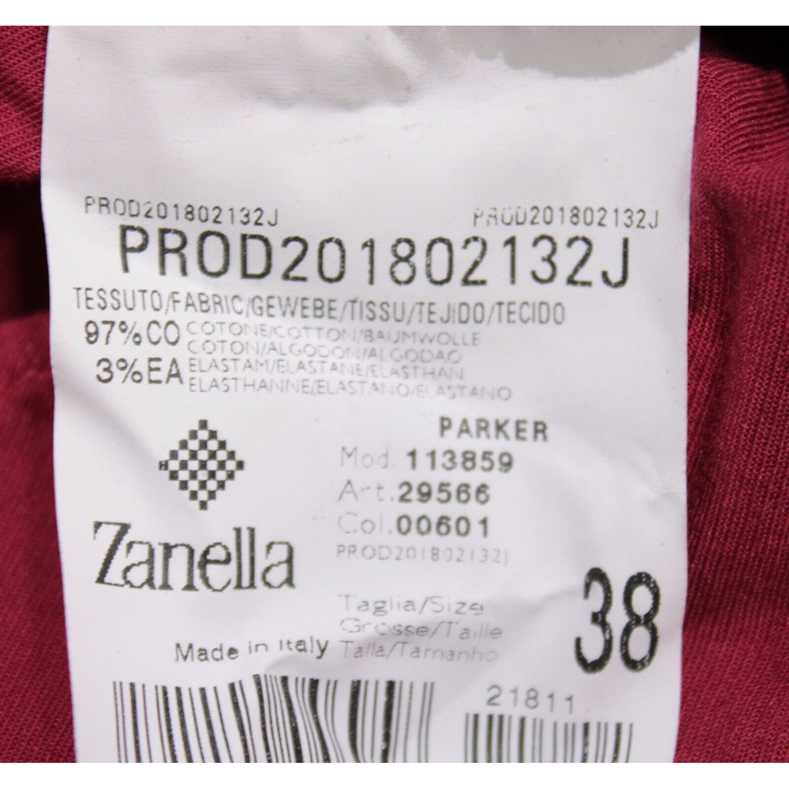 Zanella Zanella New with tags Chino Size 40 US In Red Size US 40 / EU 56 - 5 Thumbnail