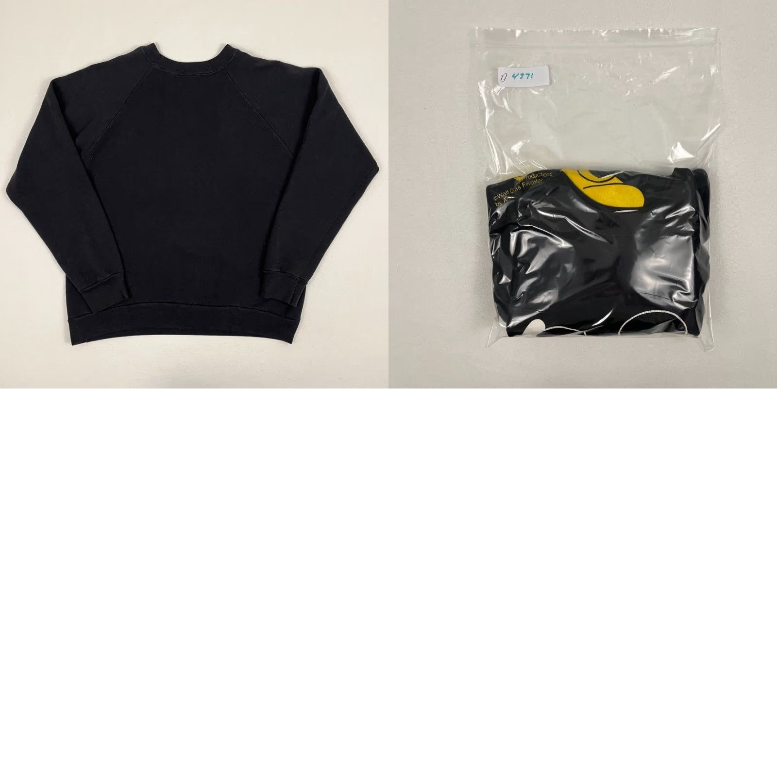 Disney VTG Mickey Mouse Sweatshirt Adult Womens L Black Disney Crew Pullover USA Size L / US 10 / IT 46 - 8 Thumbnail