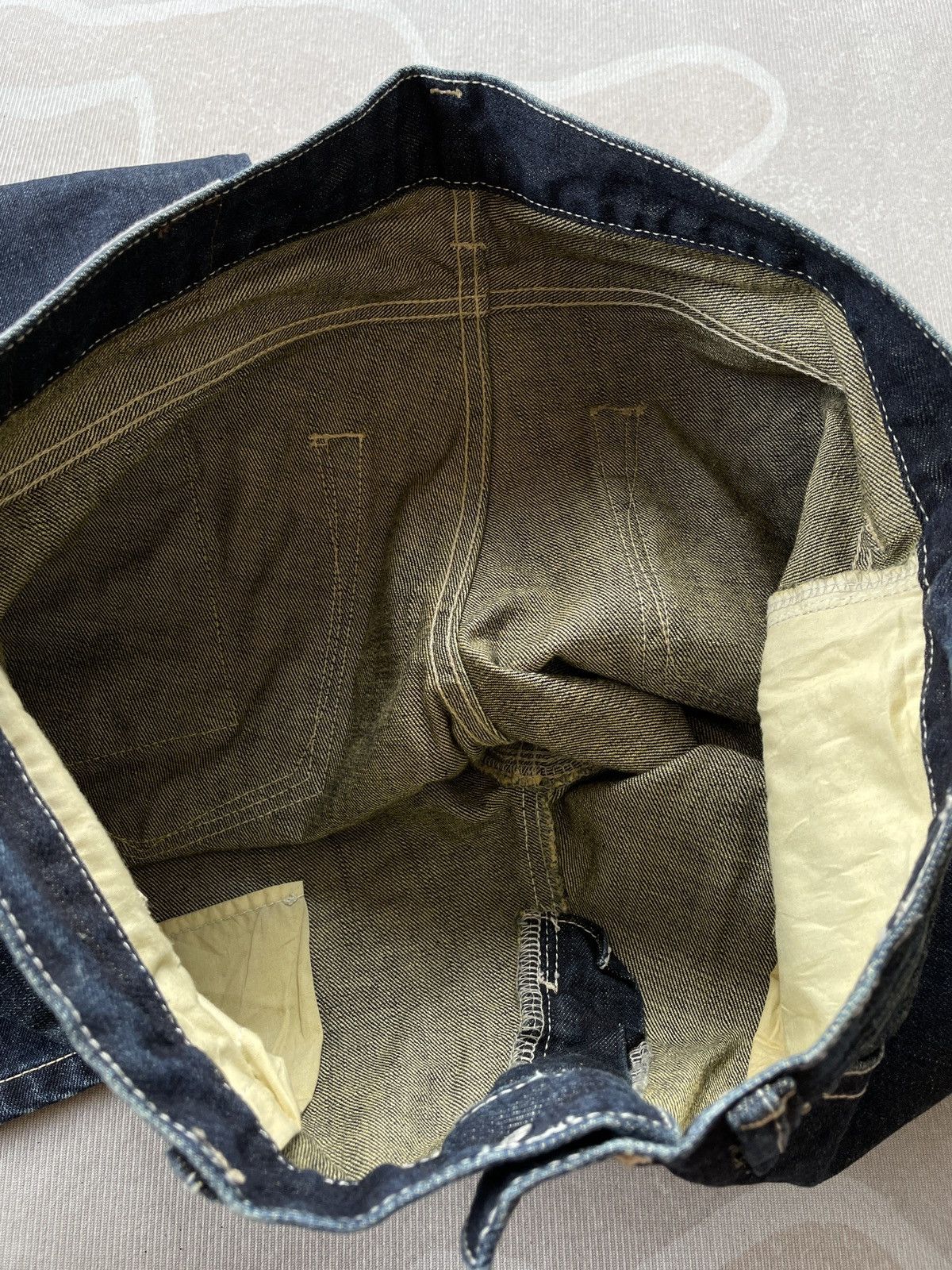Designer × George George Straight Jeans (LG141) Size US 35 - 15 Thumbnail