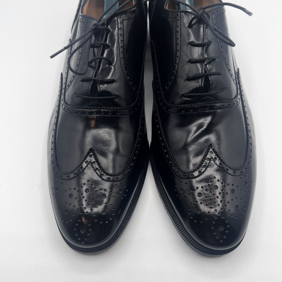 Salvatore Ferragamo Salvatore Ferragamo Oxford Wingtip Brogue Shoe 11C Size US 11 / EU 44 - 2 Thumbnail