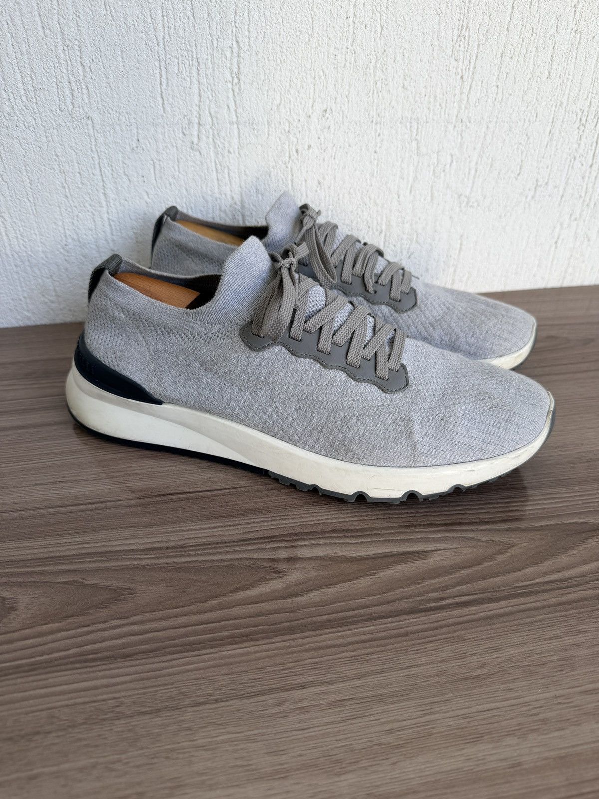 Brunello Cucinelli Cotton knit Sneaker Size US 12 / EU 45 - 1 Thumbnail