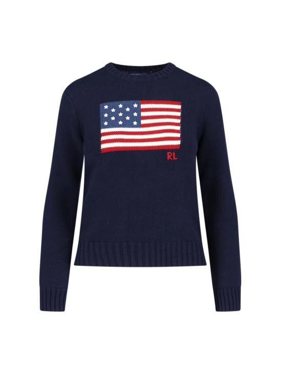 Polo Ralph Lauren POLO RALPH LAUREN Women Sweater 211 896939 001 Blue Size S / US 4 / IT 40 - 1 Thumbnail