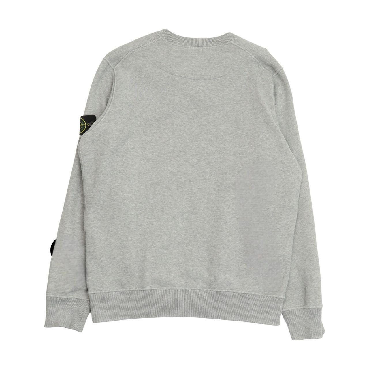 Stone Island Stone Island A/W 21 Garment Dyed Cotton Crewneck Jumper Size US M / EU 48-50 / 2 - 2 Thumbnail