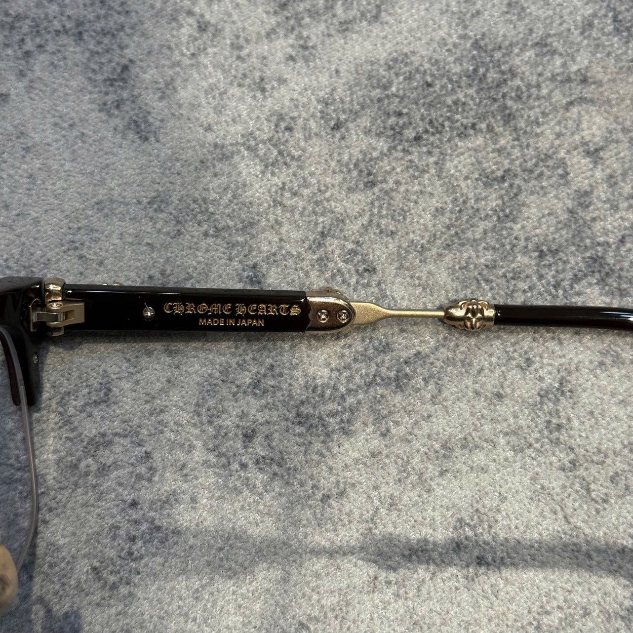 Chrome Hearts CHROME HEARTS EVAGILIST Classic Brown/Matte Gold Plated Size ONE SIZE - 5 Thumbnail