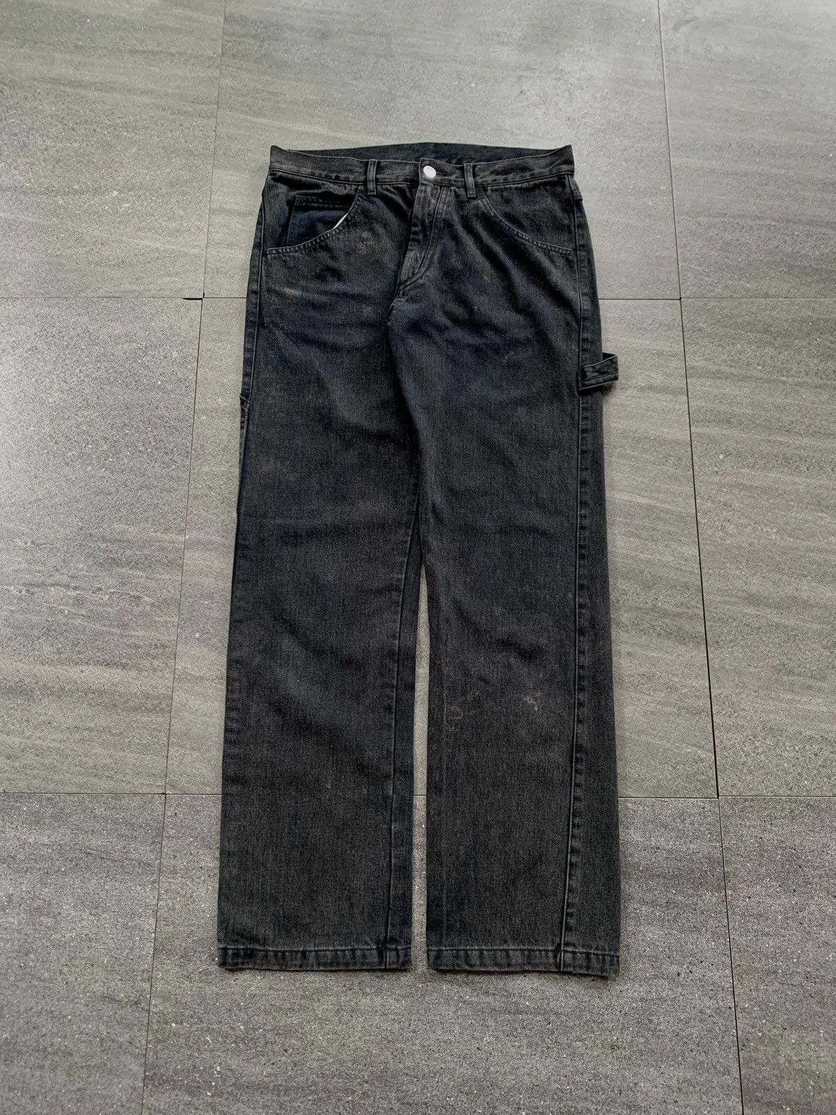 Gosha Rubchinskiy FREE TAX! Early Release SS15 Carpenter Washed Denim Jeans Size US 30 / EU 46 - 2 Thumbnail