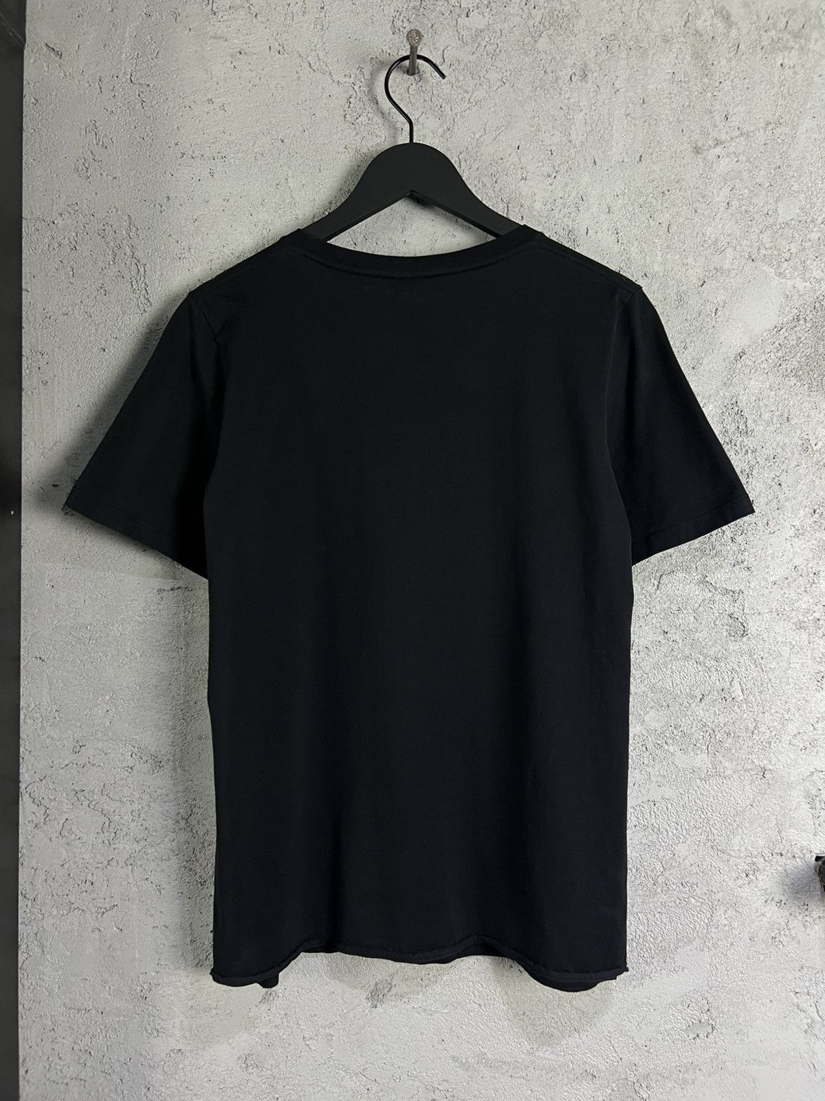 Saint Laurent Paris Saint Laurent black logo-print t-shirt L Size L / US 10 / IT 46 - 5 Thumbnail