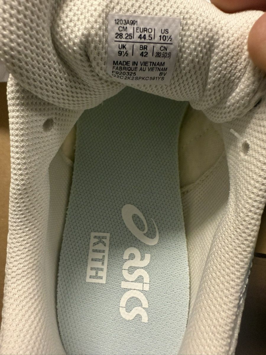 Asics × Kith Kith for ASICS GEL-1130 Cream / Starlight Blue Size US 10.5 / EU 43-44 - 6 Thumbnail