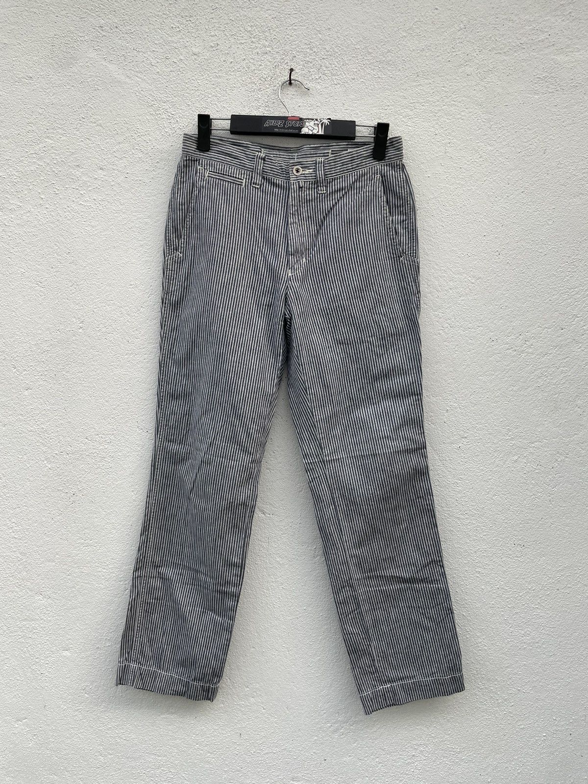 Designer × Margaret Howell Margaret Howell Pin Stripe Light Casual Pants Size US 28 / EU 44 - 1 Thumbnail