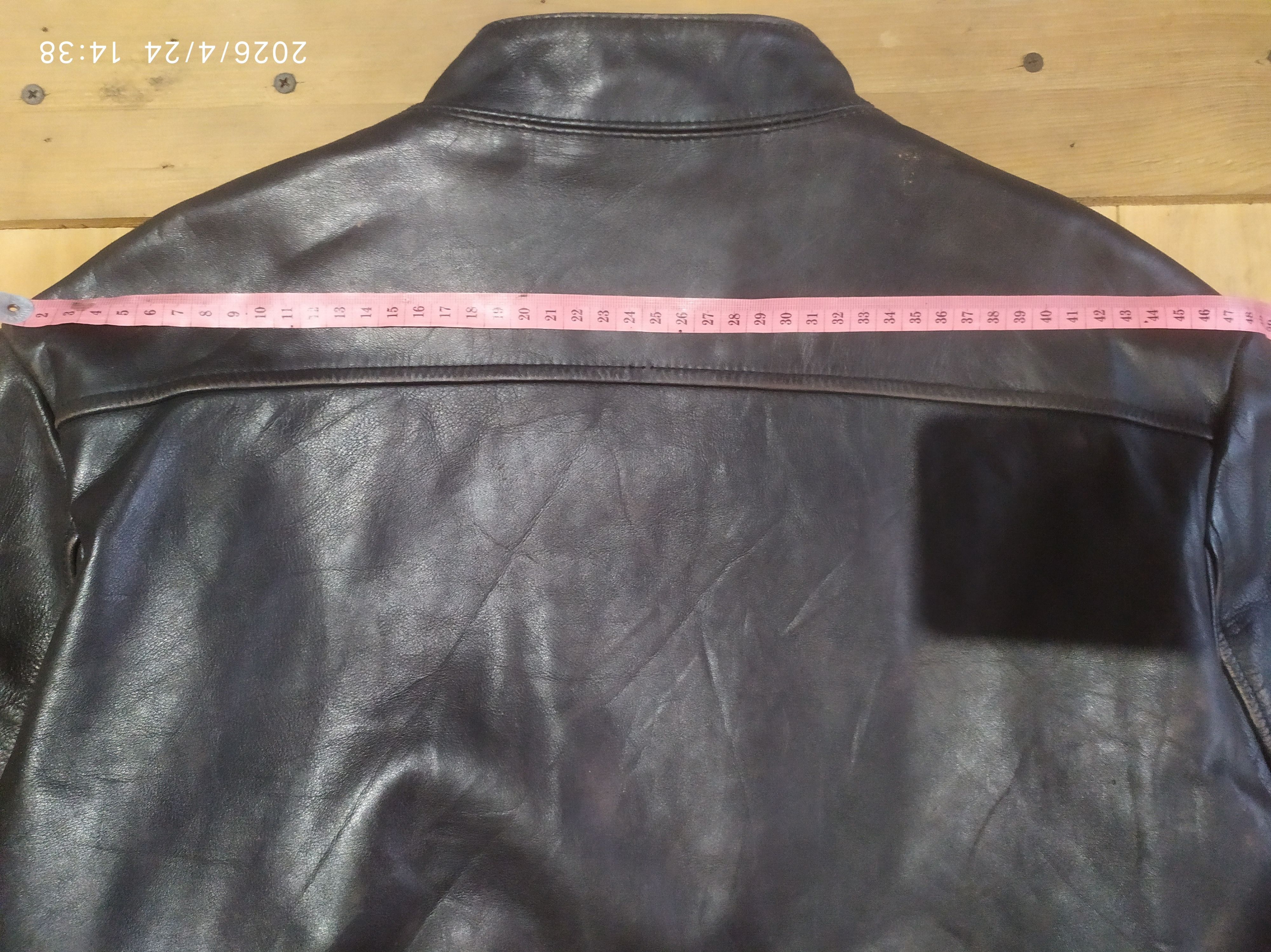 Banana Republic BANANA REPUBLIC LEATHER CAFECTO JACKET Size US L / EU 52-54 / 3 - 17 Thumbnail